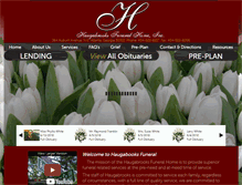 Tablet Screenshot of haugabrooks.com